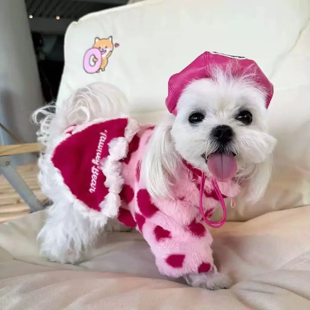 Plush Warm Dog Coat
