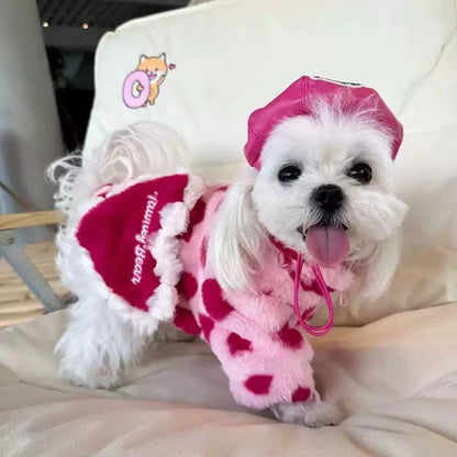 Plush Warm Dog Coat